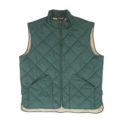 Green Solid Active Vest