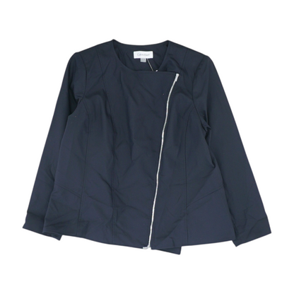 Navy Plus Solid Jacket