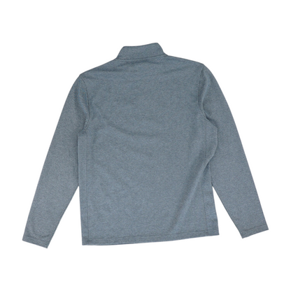 Blue Striped 1/4 Zip Sweater