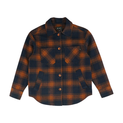 Orange Plaid Jacket