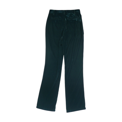 Green Straight Pants