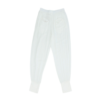 White Regular Pants