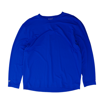 Blue Solid Active T-Shirt