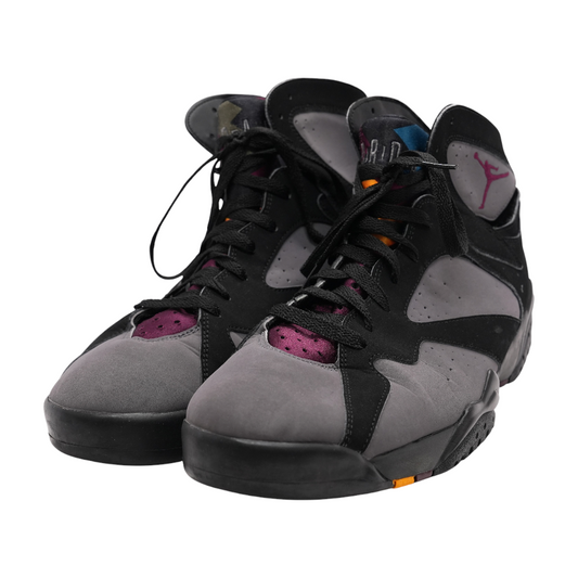 Bordeaux Jordan 7 Retro High-Top Athletic Shoes