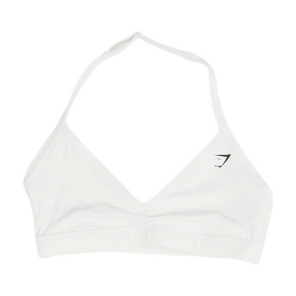 White Sports Bra