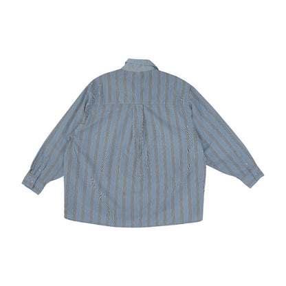 Blue Striped Button Down
