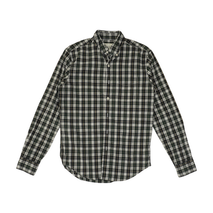 Multi Plaid Long Sleeve Button Down