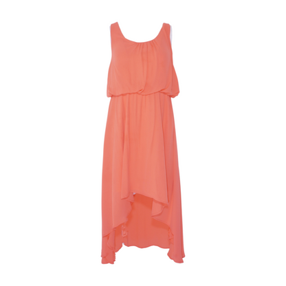 Orange Midi Dress