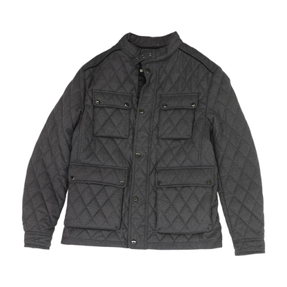 Gray Solid Jacket