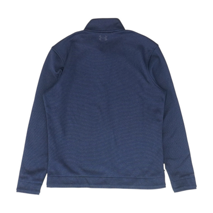 Navy Solid 1/4 Zip Pullover