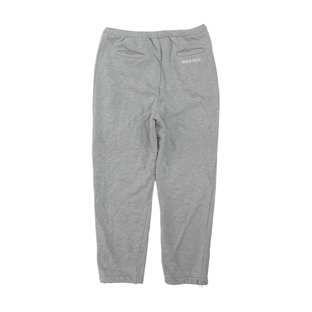 Miu Miu Cotton Fleece Sweatpants – Image 2