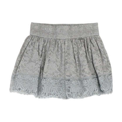 Gray Mini Skirt