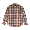 Red Plaid Long Sleeve Button Down