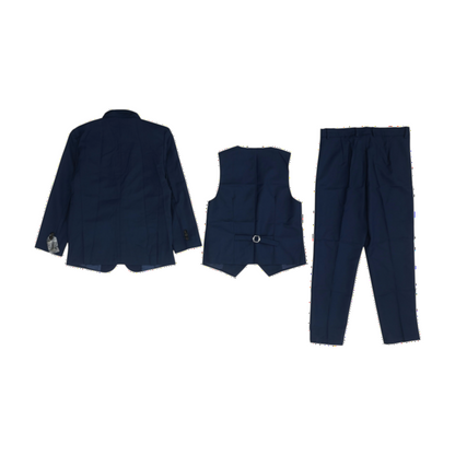 Navy Solid 3pc Suit
