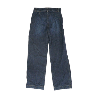 Navy Straight Jeans