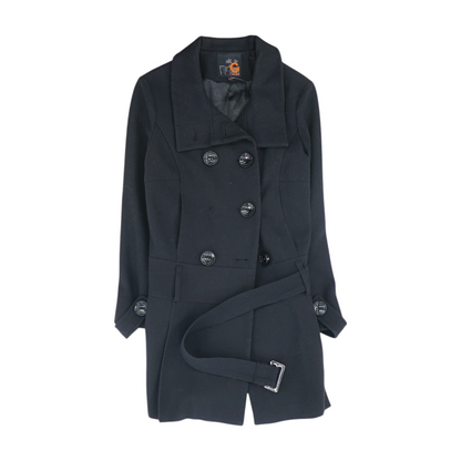 Black Solid Coat