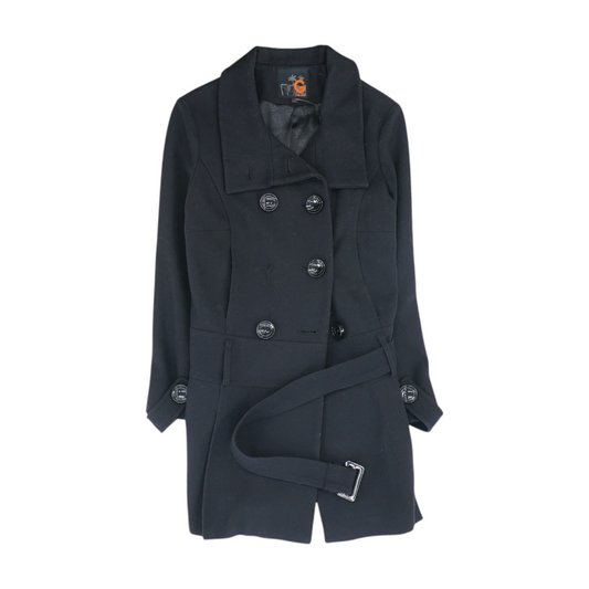 Black Solid Coat