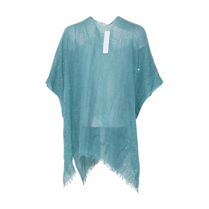 Teal Cardigan Sweater