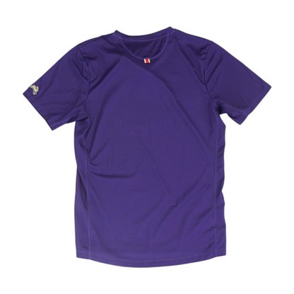 Purple Solid Active T-Shirt