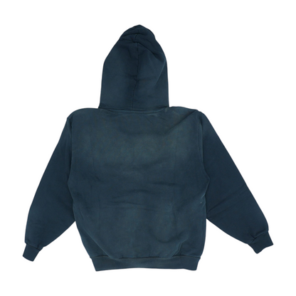 Black Graphic Hoodie Pullover