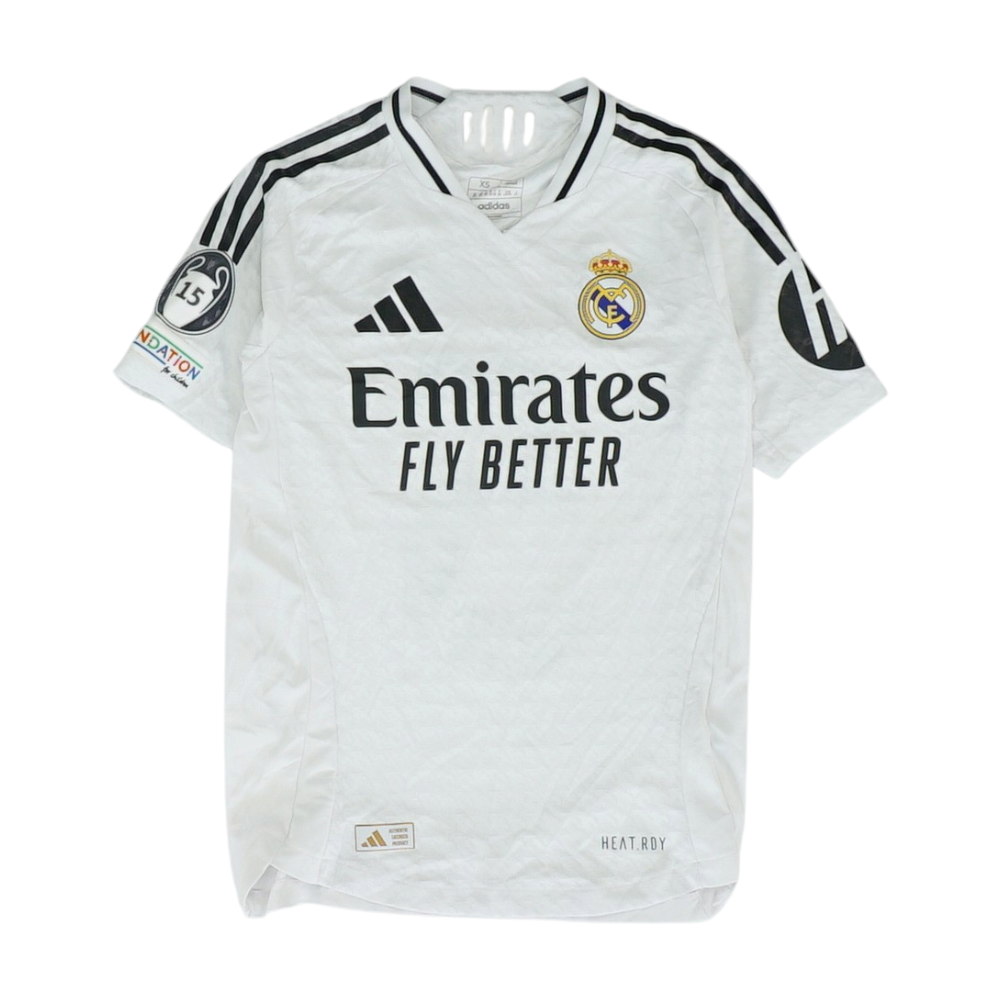 Men's White Real Madrid FC Short Sleeve Jersey