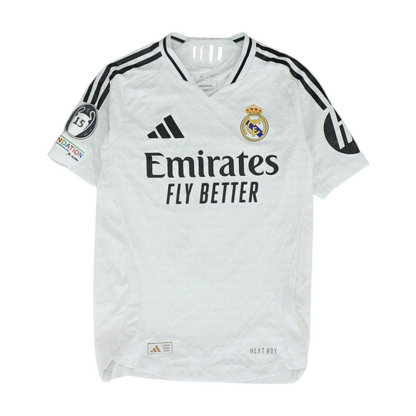 Men's White Real Madrid FC Short Sleeve Jersey