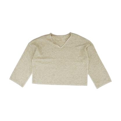 Beige Pullover Sweater