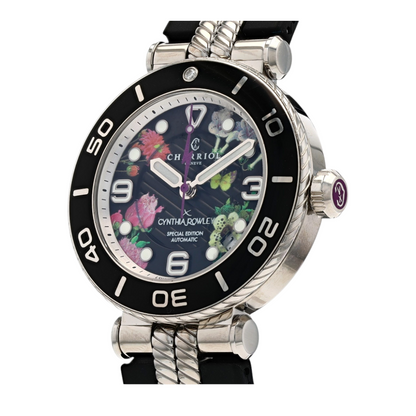 X Cynthia Rowley Collection Navigator Surf Stainless Steel Watch