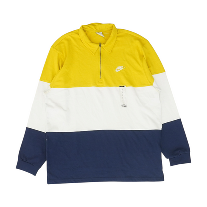 Multi Color Block 1/4 Zip Pullover