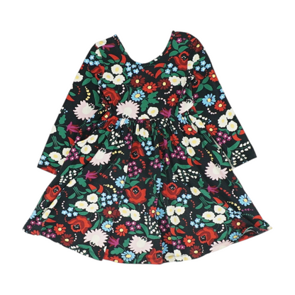 Black Floral Dress