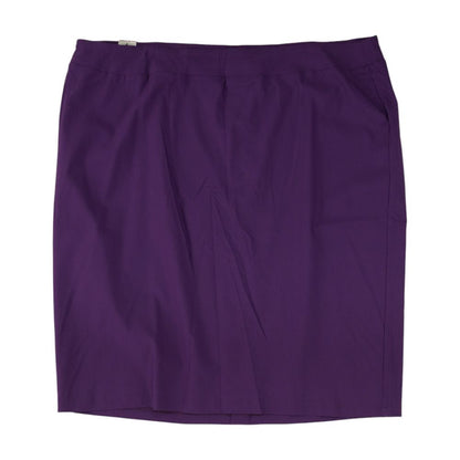 Purple Midi Skirt