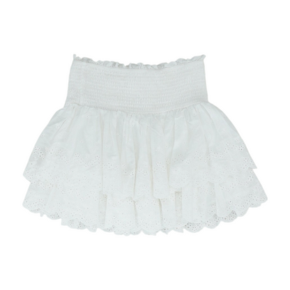 White Mini Skirt