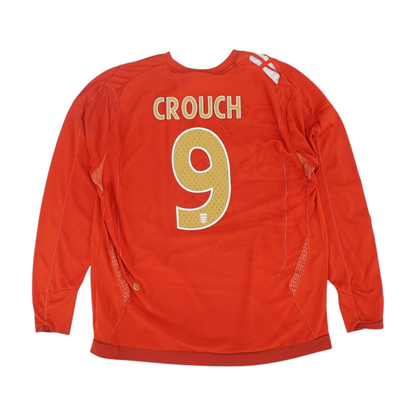 Men's Red England Long Sleeve Jersey