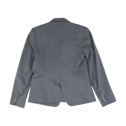 Charcoal Solid Blazer
