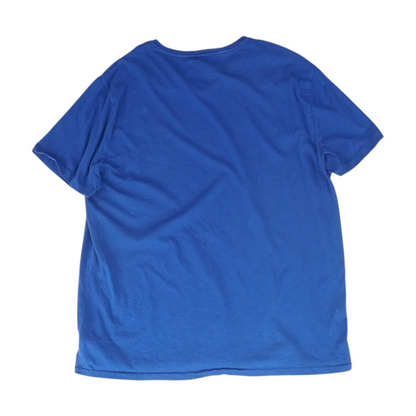 Blue Solid T-Shirt