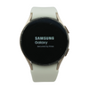 40mm Galaxy Watch4 Silver Smartwatch White Band S/M