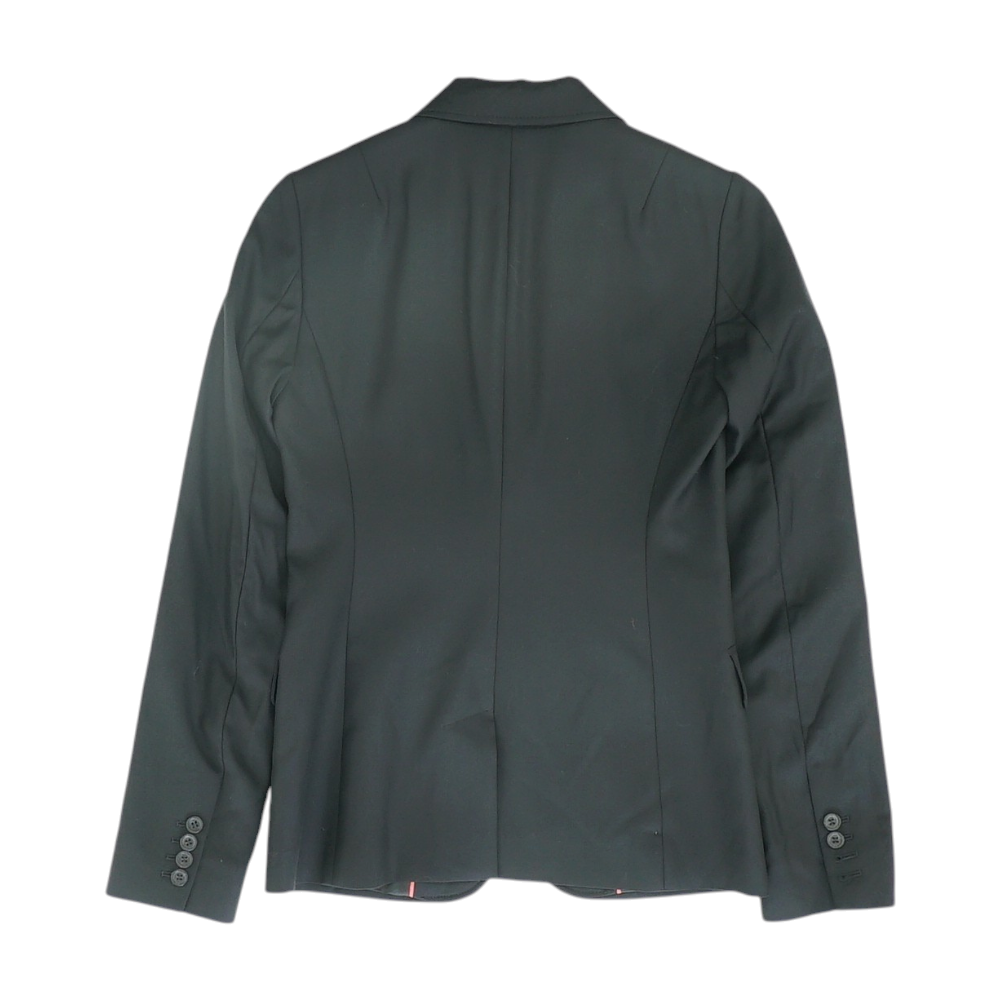 Black Solid Blazer