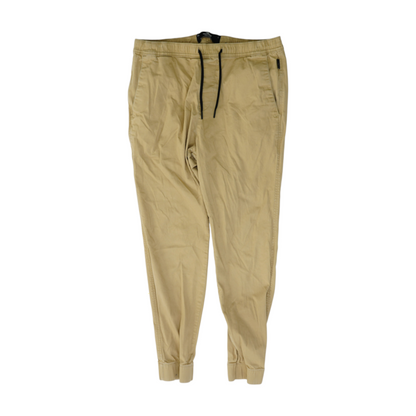 Beige Regular Pants