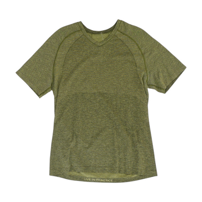 Green Print Active T-Shirt