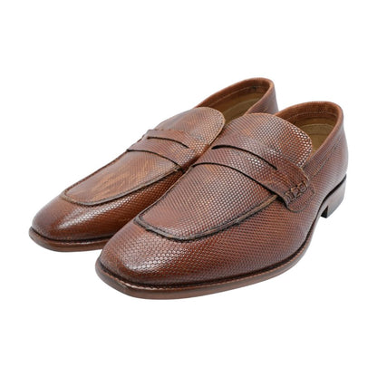 Brown Leather Loafer Dress Shoes