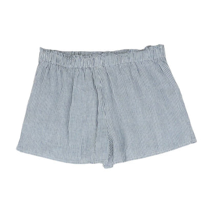 Blue Striped Shorts