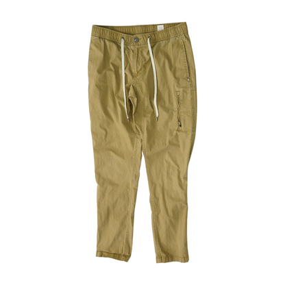 Brown Tapered Pants