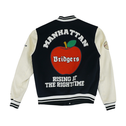 Navy Manhattan Bridgers Color Block Jacket