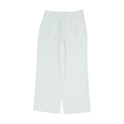 Beige Wide Leg Pants