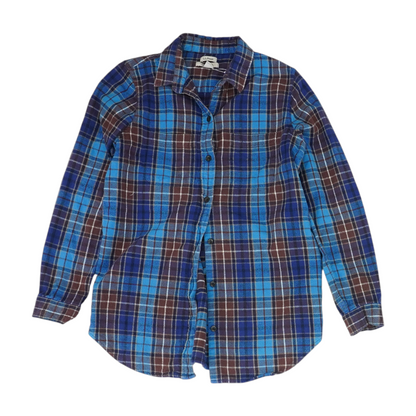 Blue Plaid Button Down