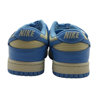 Dunk Low Retro Blue Leather Low Top Athletic Shoes