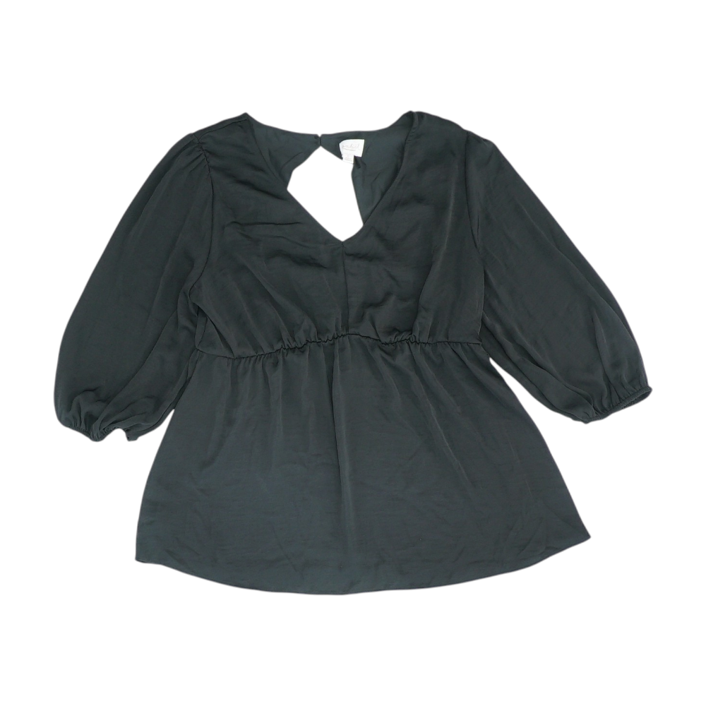 Black Maternity Blouse