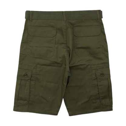 Green Cargo Shorts