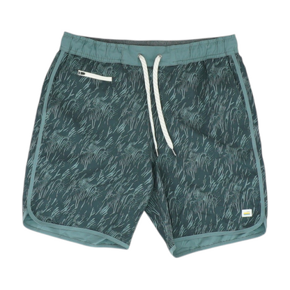 Gray Print Swim Bottom