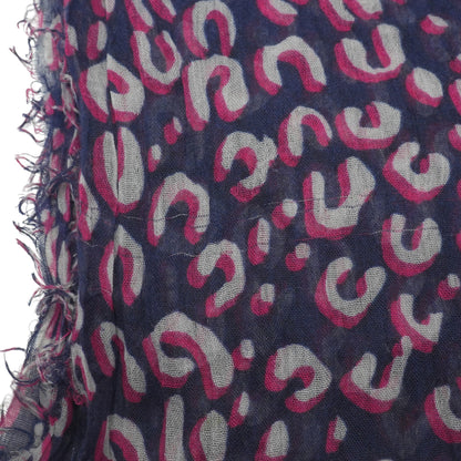 Louis Vuitton x Stephen Sprouse Cashmere Silk Scarf in Leopard